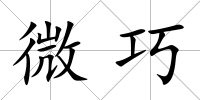 微巧