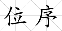 位序