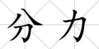 分力