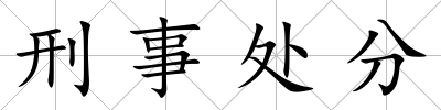 刑事處分