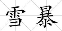 雪暴