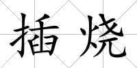 插燒