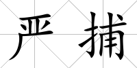 嚴(yán)捕