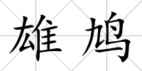 雄鳩