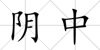 陰中
