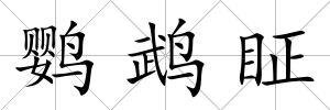 鸚鵡眐