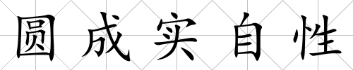 圓成實自性