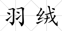 羽絨