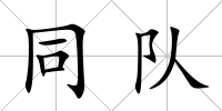 同隊
