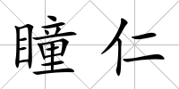 瞳仁