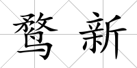 鶩新