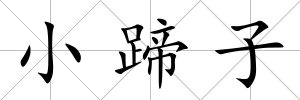 小蹄子