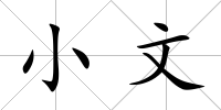 小文