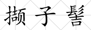 擷子髻