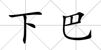 下巴