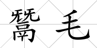 鬵毛