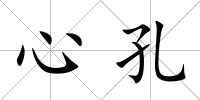 心孔