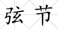 弦節