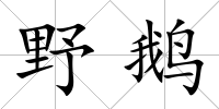 野鵝