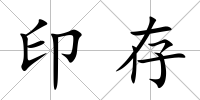 印存