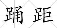 踴距