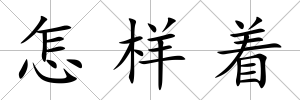 怎樣著