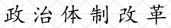政治體制改革