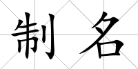 制名