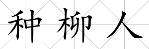 種柳人