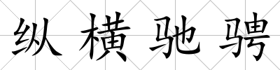 縱橫馳騁