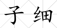 子細