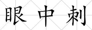 眼中刺