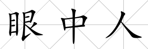 眼中人