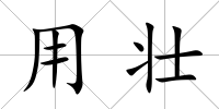 用壯