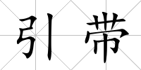 引帶