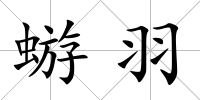 蝣羽