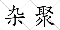 雜聚