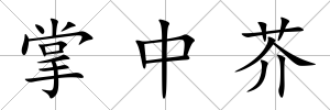 掌中芥