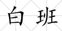 白班