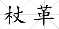 杖革