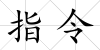 指令