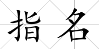 指名