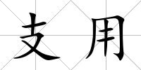 支用