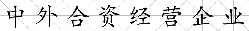 中外合資經(jīng)營企業(yè)