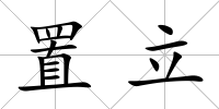 置立