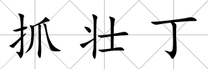 抓壯丁
