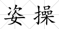 姿操