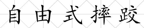 自由式摔跤