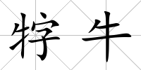 牸牛