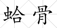 蛤骨